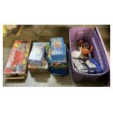 Matchbox Playcases, Board Games, Blocks, Toy Rifle