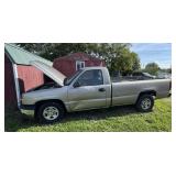2003 Chevy Truck, Not Running, Clear Title.*