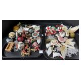 Large Lot Of Christmas Ornaments.
