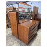 Mid Century Danish Modern Vanity, Dresser,