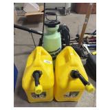 2 5 gal diesel gas containers and craftsman 3