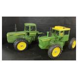 2 John Deere Model Tractors.