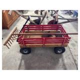 Speedway Express Wagon & Hay Rake.