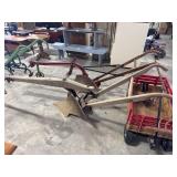 Antique Wiard Horse Drawn Single-Bottom Plow.