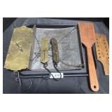 Vintage Scales and Primitive Paddles.