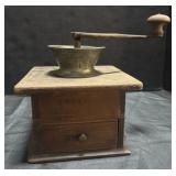 Early Antique Coffee Grinder.