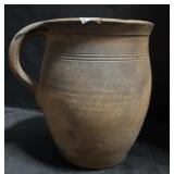Redware Pottery Pitcher.
