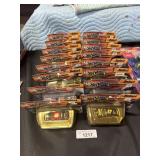 (16) Hotwheels NASCAR Collectible DieCast Cars.