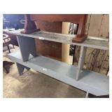 Primitive Farmhouse Style Bench.