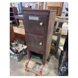 Rolling Cabinet.