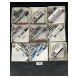 9 Die Cast Winross Advertising Trucks.