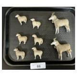 Antique Stick Leg Sheep.