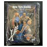 Knicks Plaque W/ Madison Square Garden Net.