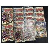 Lot Of Marvel X-Men Comics & Tender Love Comic