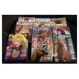 Playboy Magazines.