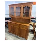 Traditional Maple Hutch.