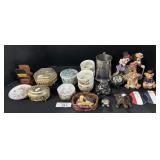 Disney Figure, Vintage Trinket Boxes.