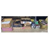 Misc. Hardware, Model Train Tracks, Vtg Books.