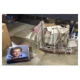 Vinyl Records, Model Ship.
