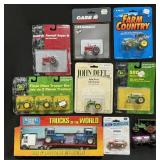 NOS Ertl Tractors, Matchbox Tractors.