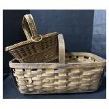 2 Wicker Baskets.