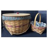 2 Longaberger Baskets.