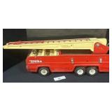 Vintage Pressed Steel Toy Tonka Fire Truck.