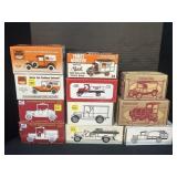 Ertl & Liberty Advertising Die Cast Car Coin Banks