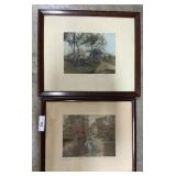 Pair Of Wallace Nutting PA Prints.