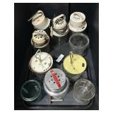 Vintage Glass Mixers.