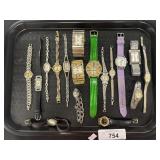 Lot Of Wrist Watches.