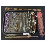 Lot Of Costume Jewelry, Necklaces.
