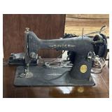 Antique Singer Sewing Machine.