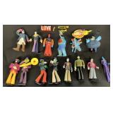 The Beatles  Yellow Submarine Figures.