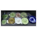 Jadite, Uranium, & Slag Glass Juicers.