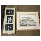 Johannes Kip Engraving & Ballet Photos.