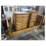New Classic Oak Bedroom Suite.