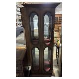 Glass Front Curio Cabinet.