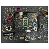 Large Lot Of Costume Jewelry Bracelets.