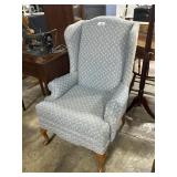 Taylorsville NC Floral Wingback Chair.