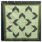 Folk Art Crib Quilt.