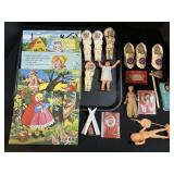 Nativity American Toys, Nursery Rhyme Puzzles.