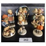 6 West Germany Hummel Goebel Figures.