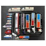 Lot Of Pepsi Cola Die Cast Trucks & Vans.