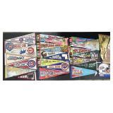 Sports & Souvenir Felt Pennants.