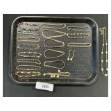 Costume Jewelry Bracelets, Bronze Necklace.