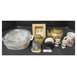 Casserole Dishes, Japan S&P Shakers, Tea Pots.