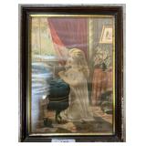 Framed 1878 Geo Stinson & Co. Chromolithograph.