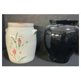 Stoneware Jar, Vase.