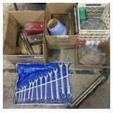 Wrench Set, Ratchets, Glass.